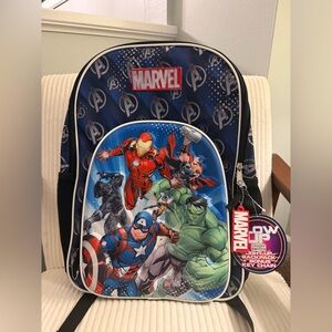 Marvel Superheroes Blue and Red Backpack